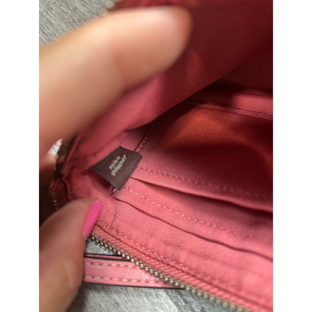 Coach Women's mixed furit Corner zip